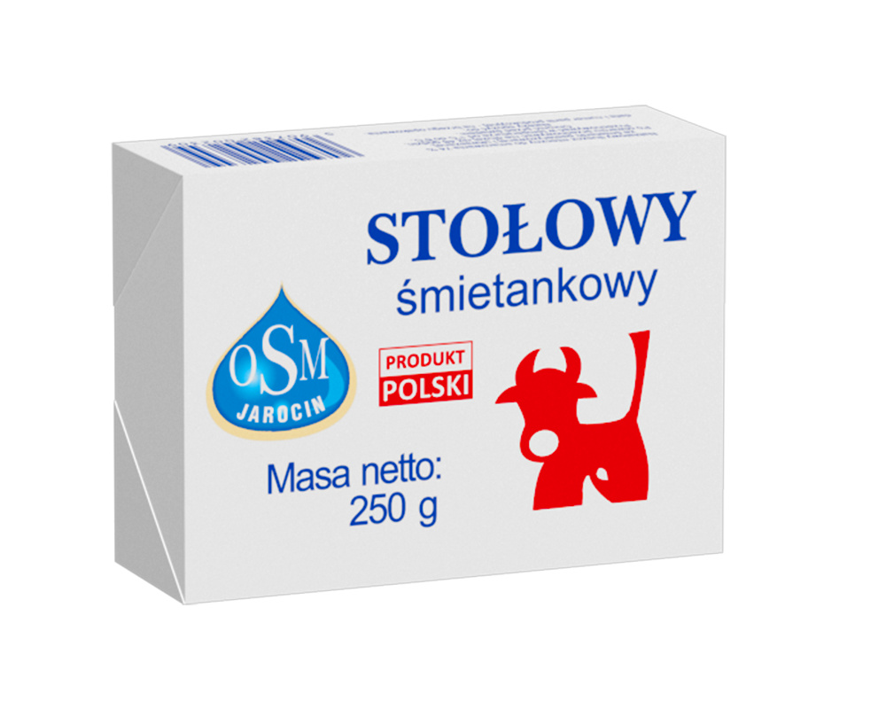 Stołowy śmietankowy-nabiałowy tłuszcz mleczny 250 g Stołowy śmietankowy-nabiałowy tłuszcz mleczny 250 g
