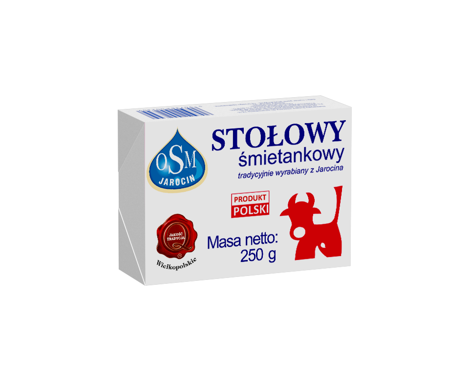 Stołowy śmietankowy-nabiałowy tłuszcz mleczny 250 g